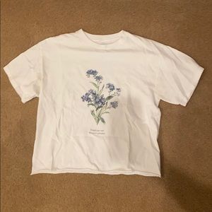 Brandy Melville White Tee